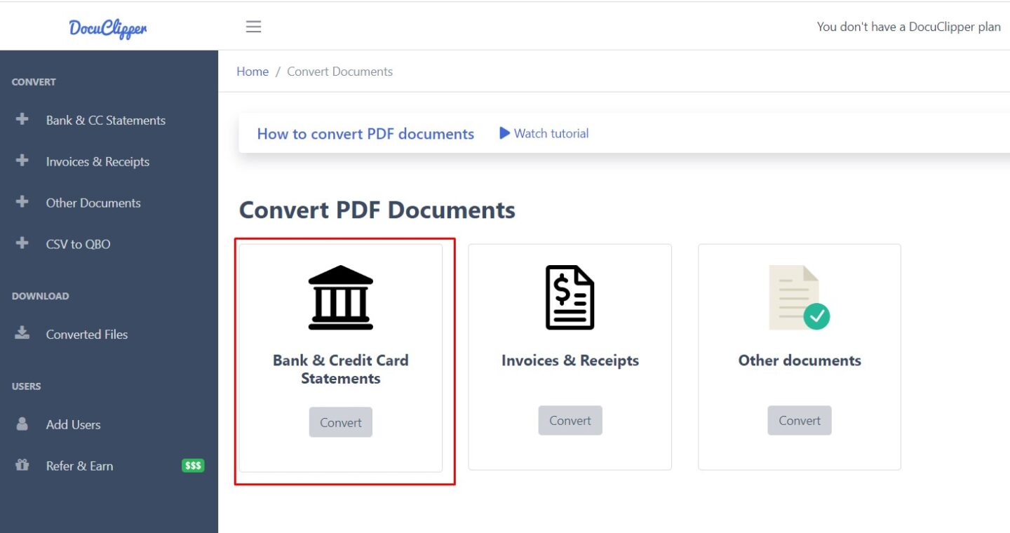 before you import bank statements into quickbooks first conver it